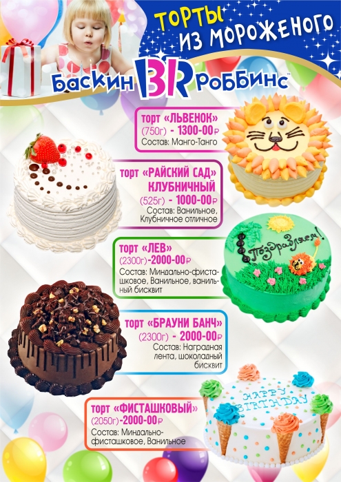 Новая коллекция тортов