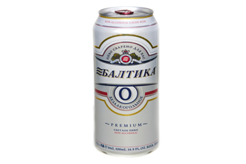 Пиво Балтика №0  0,45л ж/б